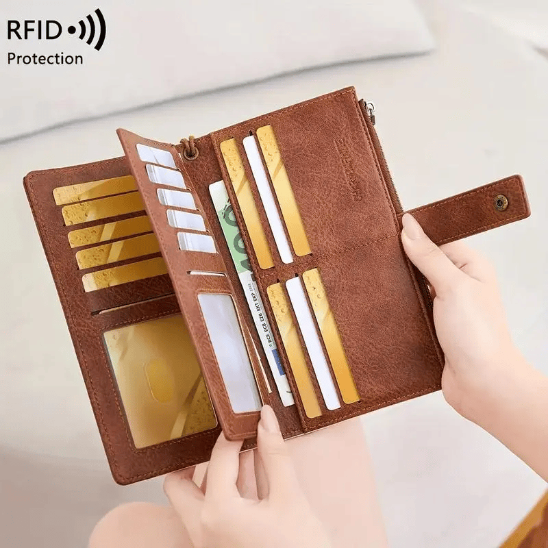 LunaVault – RFID Blocking Elegant Long Wallet – image 9
