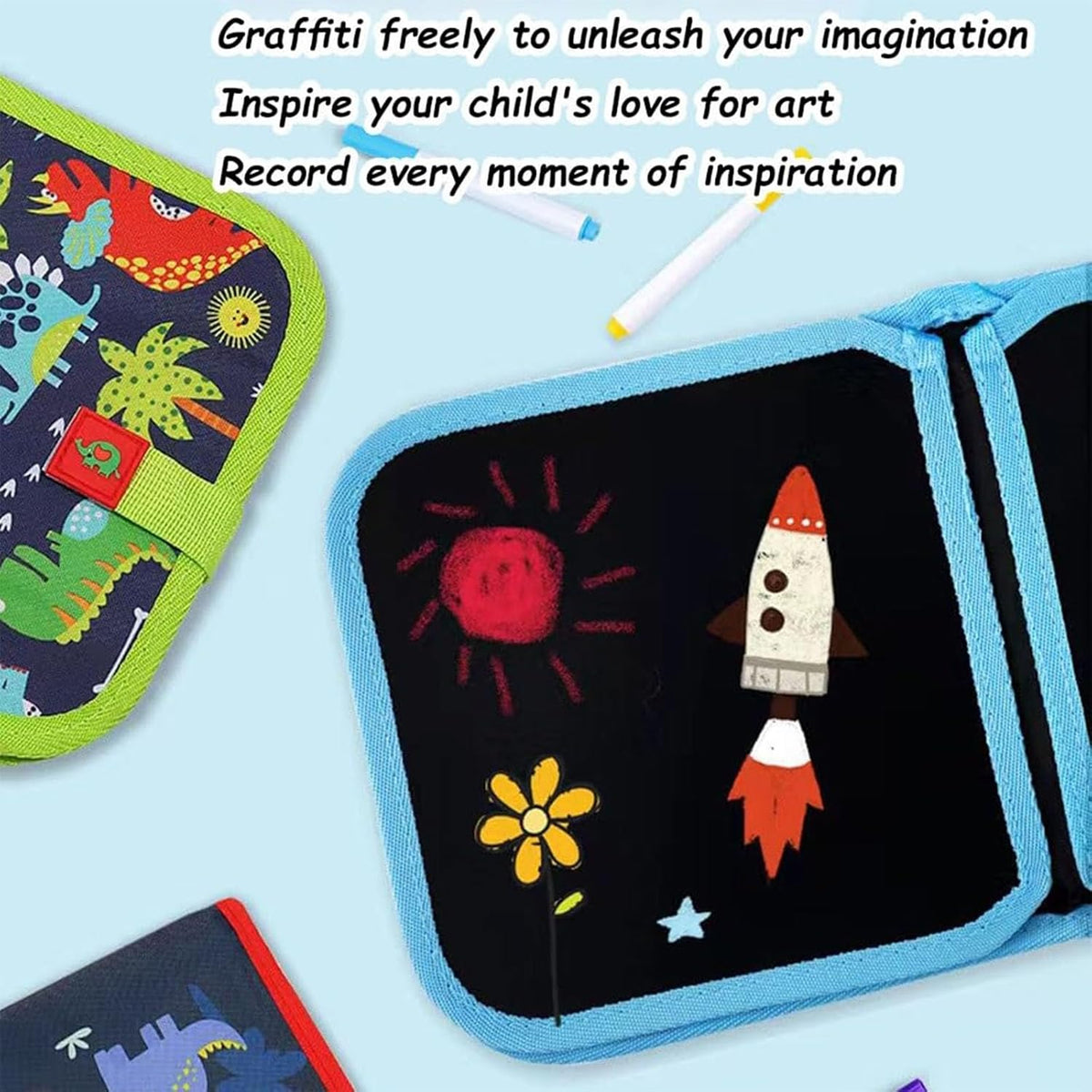 MagicDino Sketch Book – Water Reveal Activity Set – image 3
