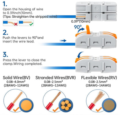 SecureLink – Push & Lock Wire Connector – image 3