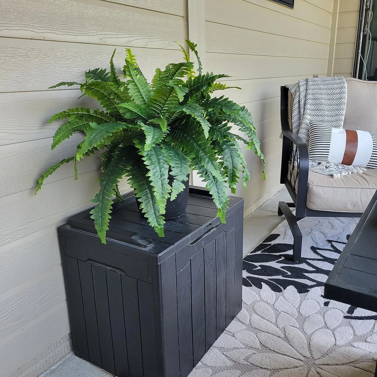 LeafLuxe – Realistic UV Protected Artificial Boston Fern – image 3