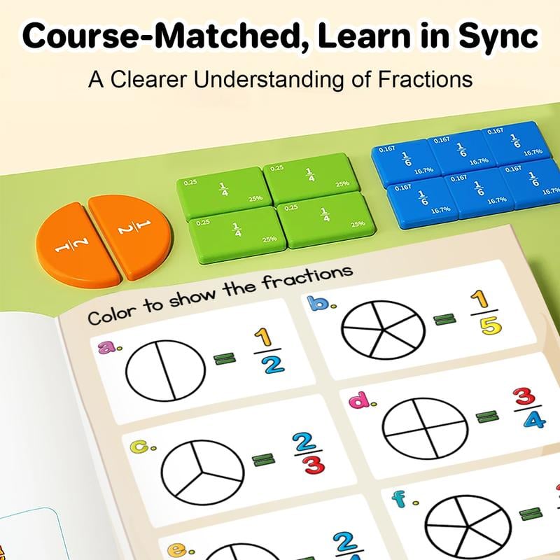 MathMagnet – Fraction Demonstration Book – image 4