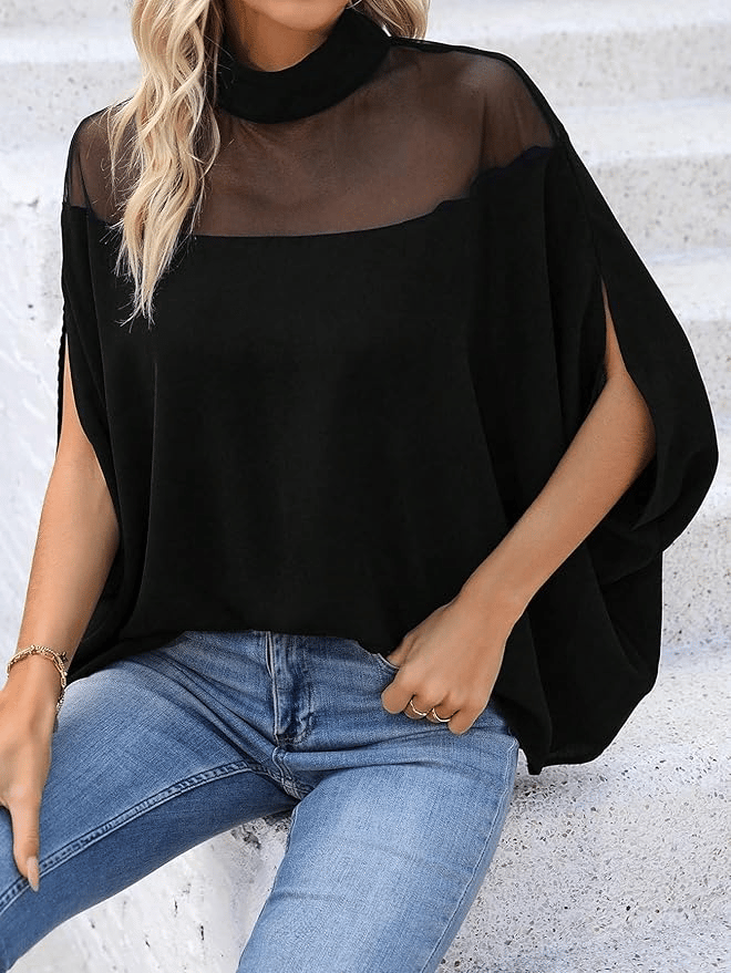 FlowBreeze – Batwing Blouse Flowy – image 2