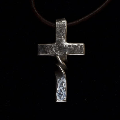 DivineTwist – Hand Forged Cross – image 3
