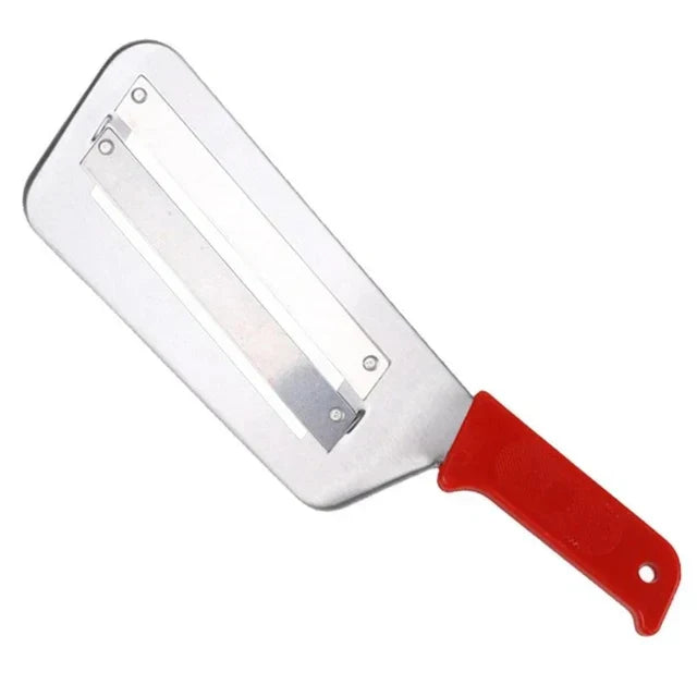 CutCraft - Razor-Sharp Culinary Tool – Red handle