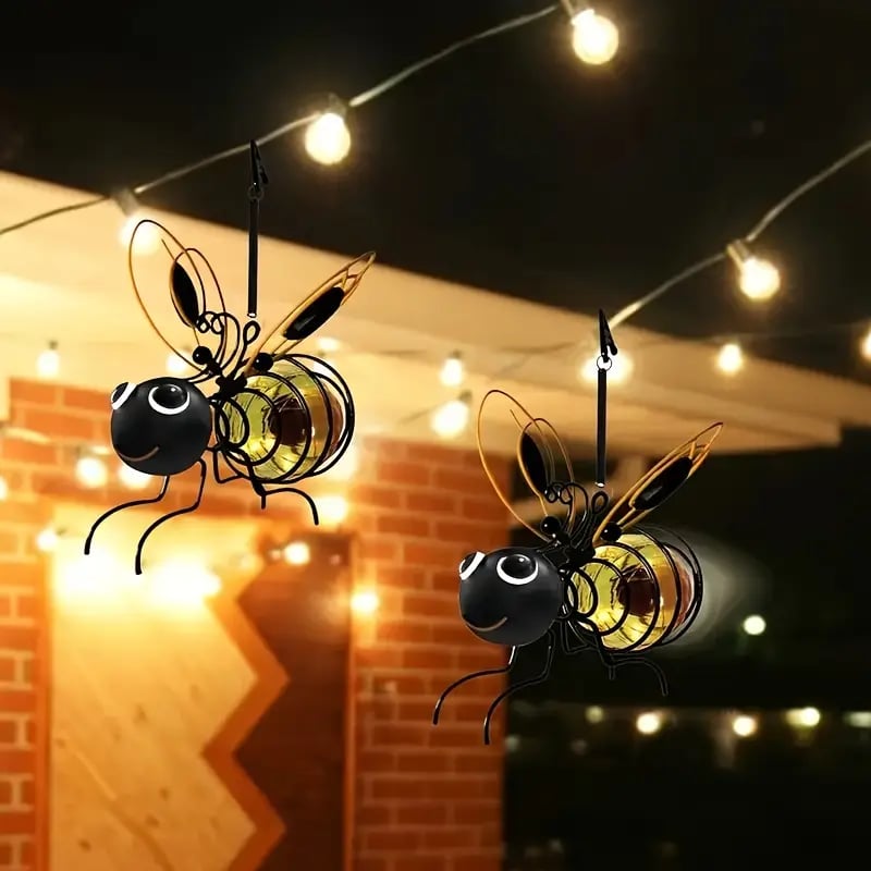 Sunlit Hive – Hanging Bee Light Set – image 7