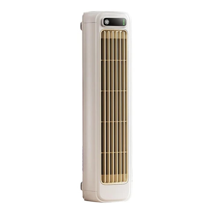 BreezeDock – Rechargeable Personal Air Cooling Fan – White