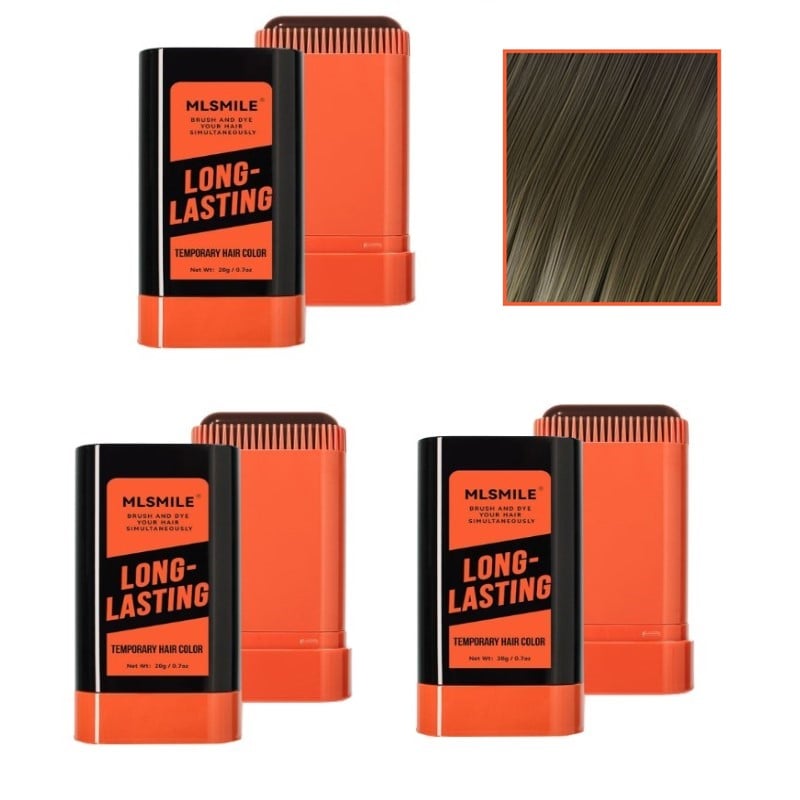 ColorComb – Instant Hair Dye Tool – 2# Brown / Buy 2 Get 1 Free (3 pcs)