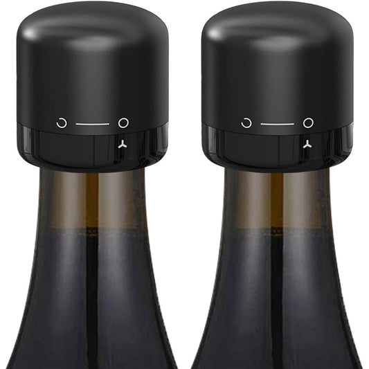 SealEase – Leakproof Silicone Bottle Stopper – 2-Pack (Standard) Get 30% OFF