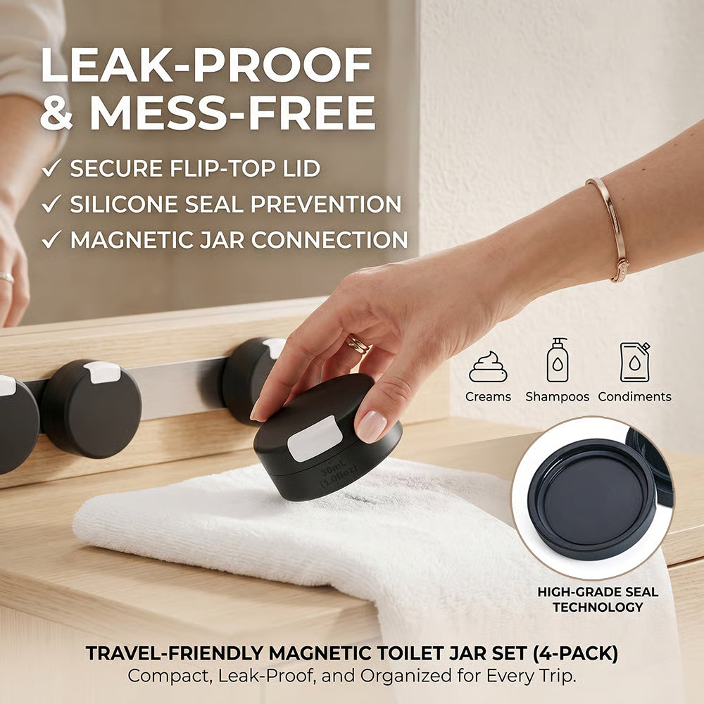 CarryCore – Leakproof Magnetic Toiletry Container Set – image 13