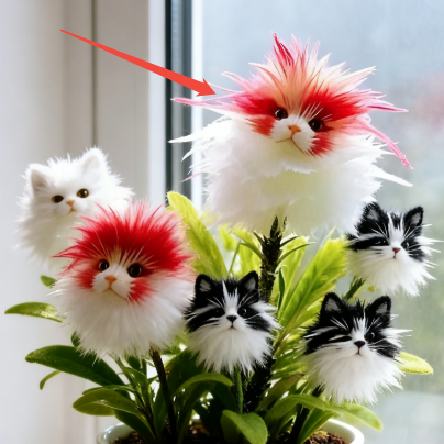 Enchant Your Garden! Magical Plants! Cat's Eye Dazzling Seeds ! – Red / 200 Seeds