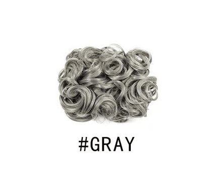 CurlNest – Messy Bun for Everyday Chic Looks – Gray
