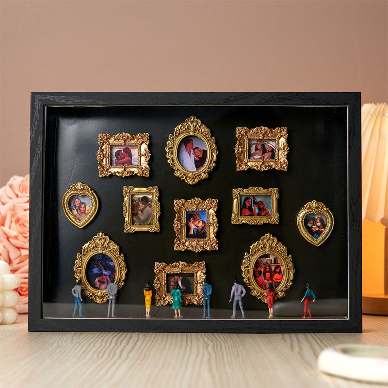 MemoryMuse – Cute Miniature Museum Gift for Her – Black / 1