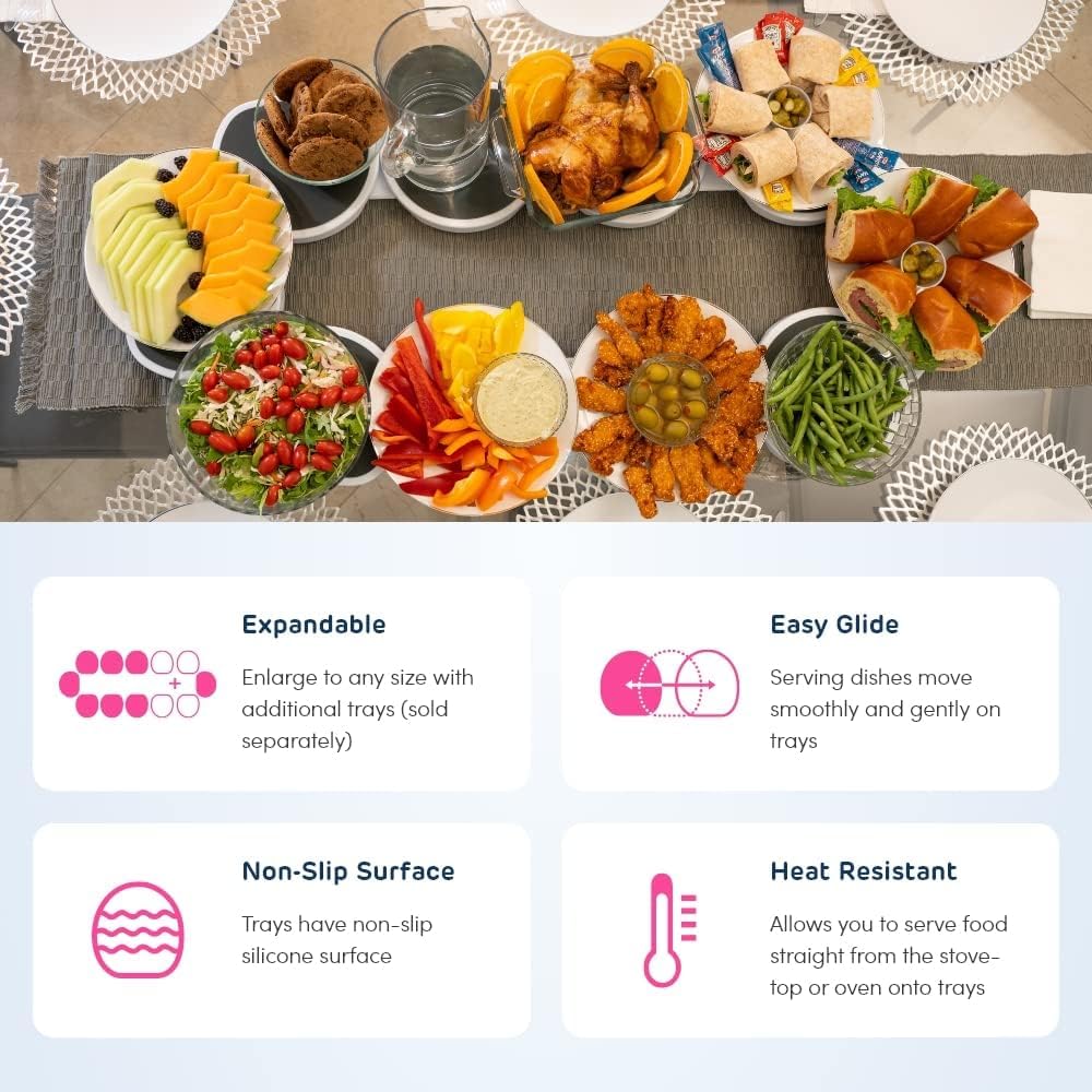 SpinServe – Rotating Dining Table Rack – image 3