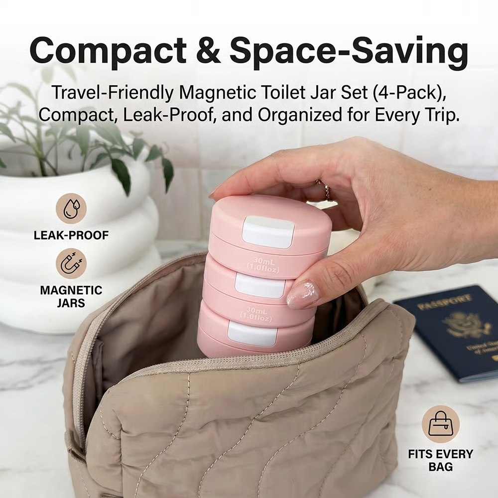 CarryCore – Leakproof Magnetic Toiletry Container Set – image 12