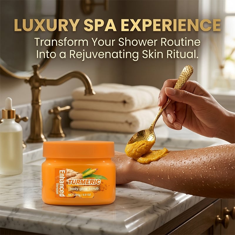GlowTera – Turmeric Nourishing Scrub – image 5
