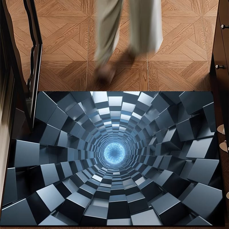 DepthDoor – 3D Illusion Doormat – Stereoscopic / 40*60/16*24in