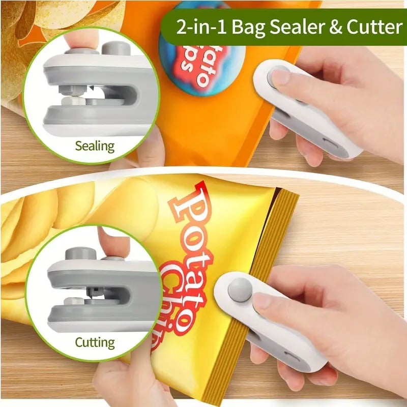 SnapSeal – Portable Bag Sealer with Cutter & Magnet – image 2