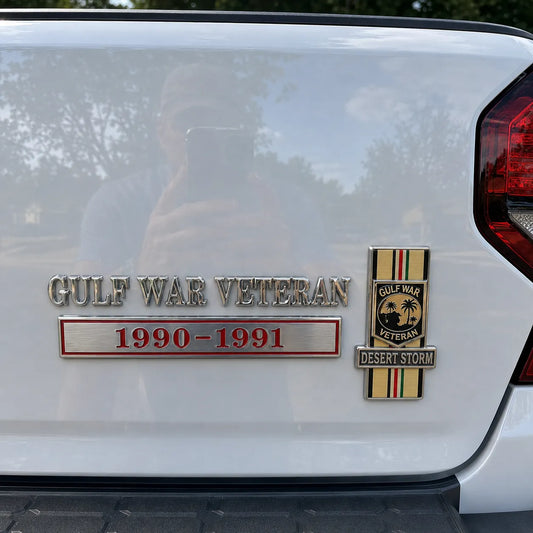 ValorBadge – 1990–1991 Desert Storm Car Badge – Buy 1