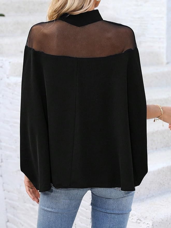 FlowBreeze – Batwing Blouse Flowy – image 5