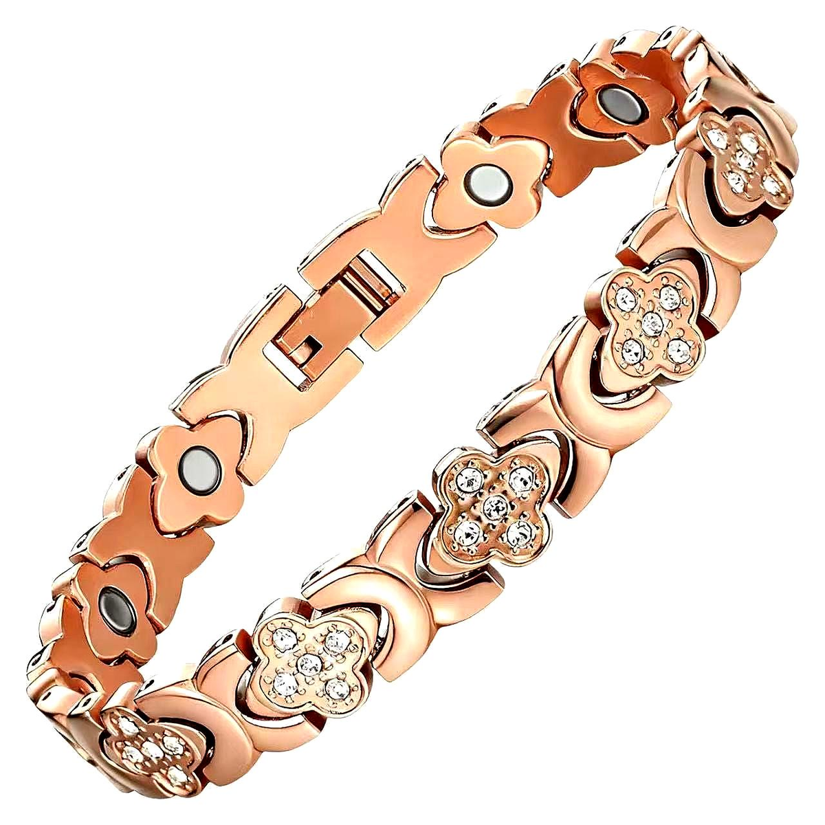 Flower Copper Bracelet – Brass / Regulator + Gift Box
