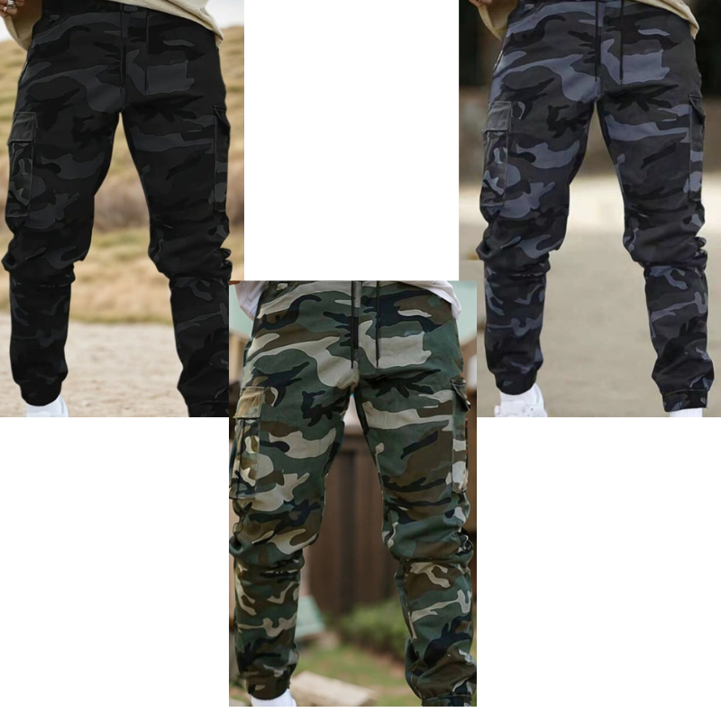 StrikeForce – Heavy-Duty Multi-Utility Tactical Pants – Black+Gray+Army Green (Free shipping  Save $10 ) / S