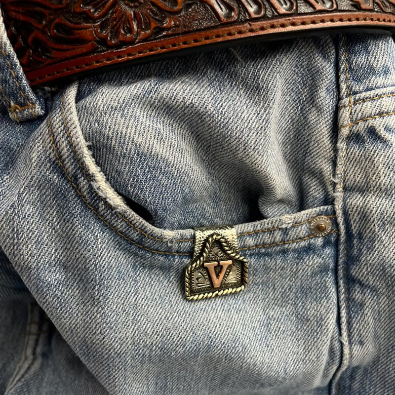 RodeoKey – Western Initial Key Clip – image 5
