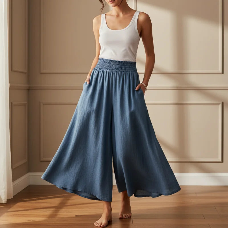 Freedom in Its Most Elegant Form - Vanilla™ – Denim Blue / XS