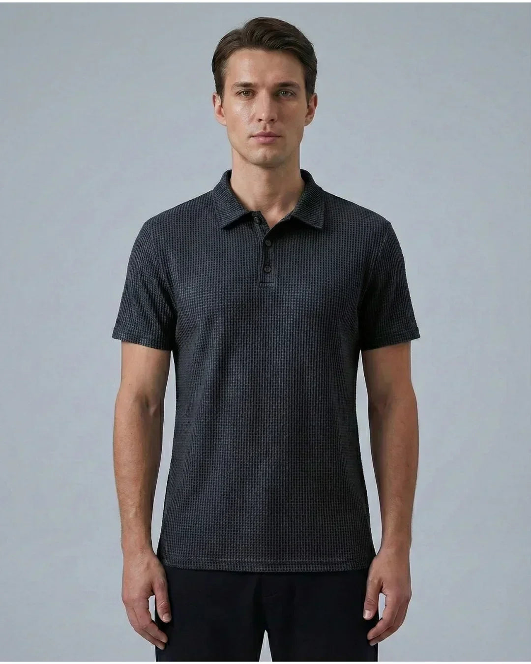 Capri™ – Premium stretch polo shirt for everyday comfort – Black / S