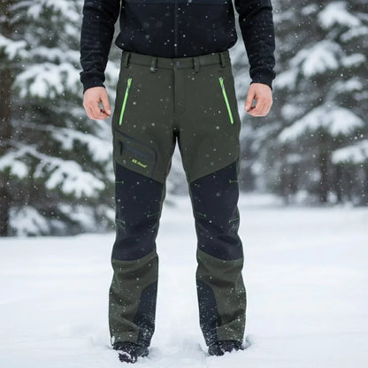 Nordex™ • Waterproof Thermal Work Pants – Army Green / S