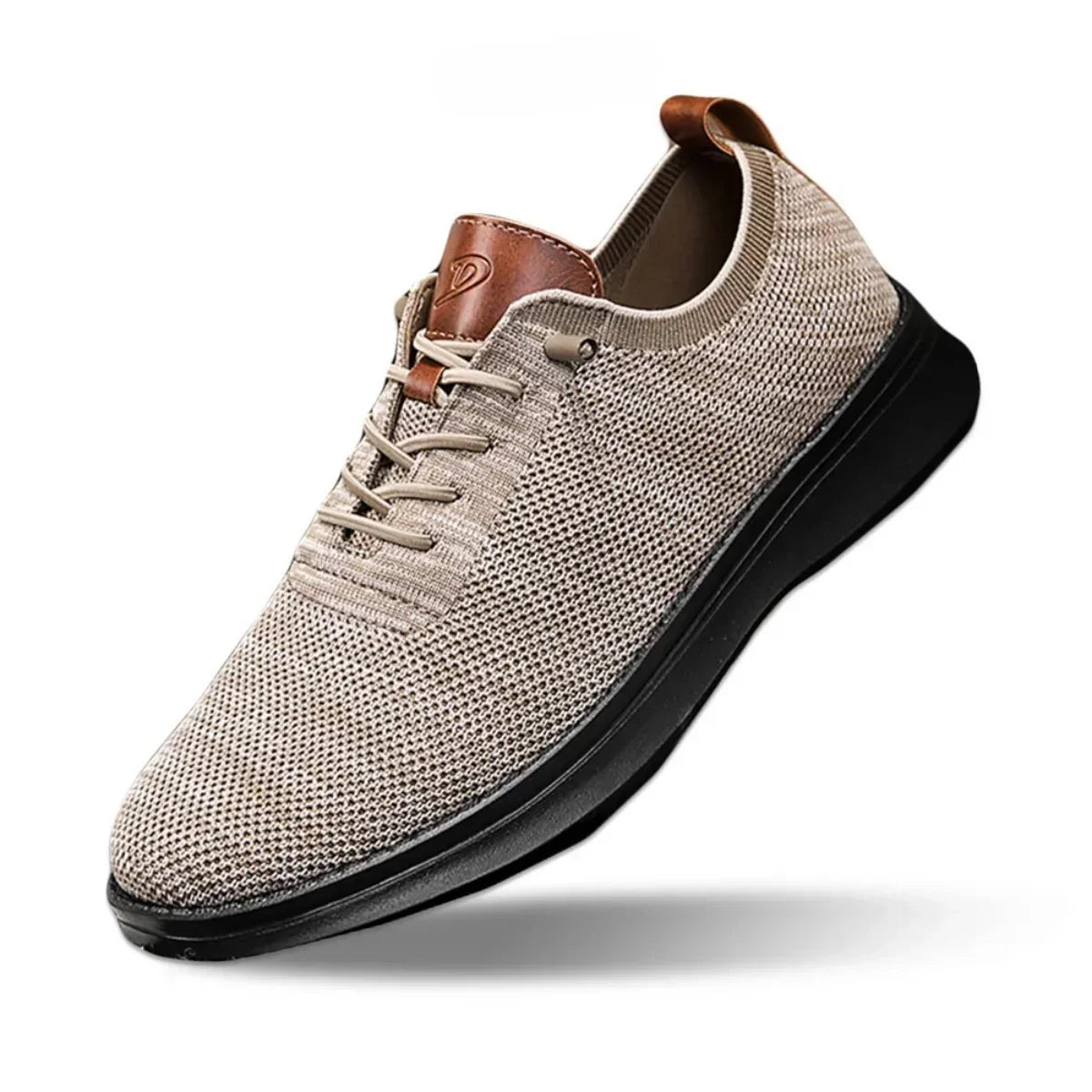 Braxen™ – Lightweight Breathable Knit Sneakers – Off-white / 6