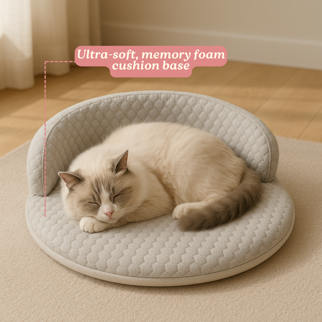 PurrBreeze – Orthopedic Cat Sleep Bed – image 6