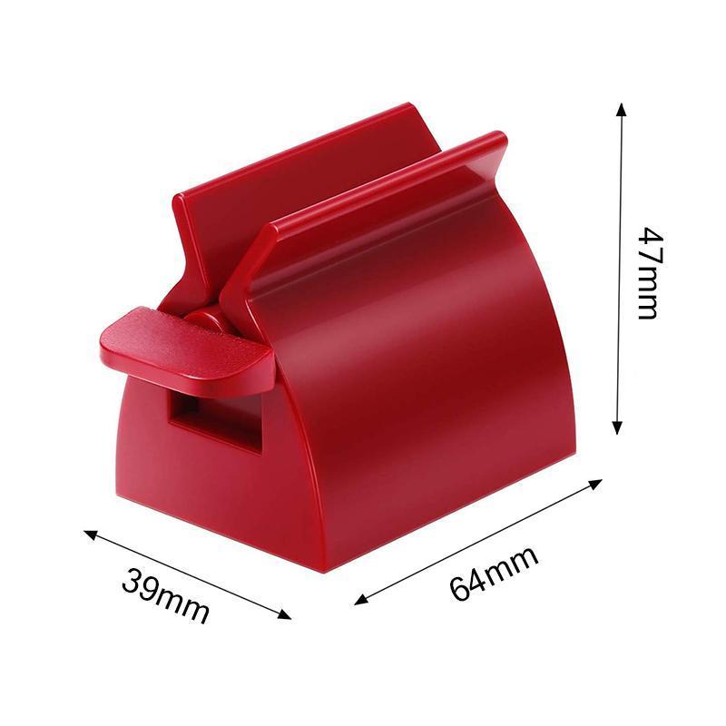 PasteFlow – Toothpaste & Cream Tube Squeezer – Red