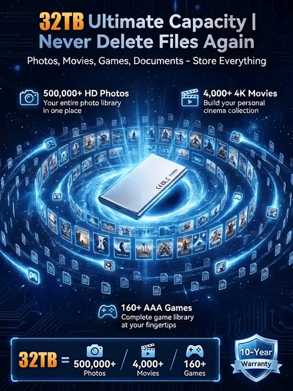 DataVault – High Speed Portable SSD Storage Drive – image 2