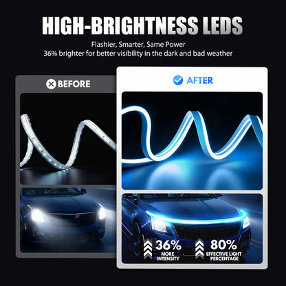 GlowRunner – Dynamic LED Hood Strip – image 3