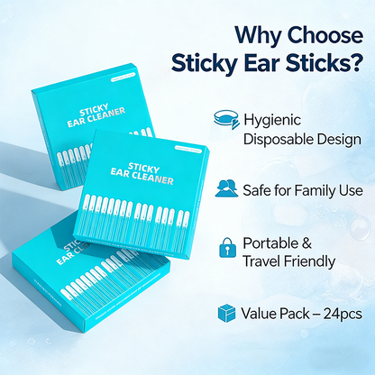 Sticky Ear Cleaning Sticks – Gentle, Visible Ear Care – image 2