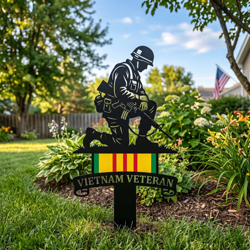PatriotCross – Veteran Remembrance Display – M (11.82 × 7.13 in)