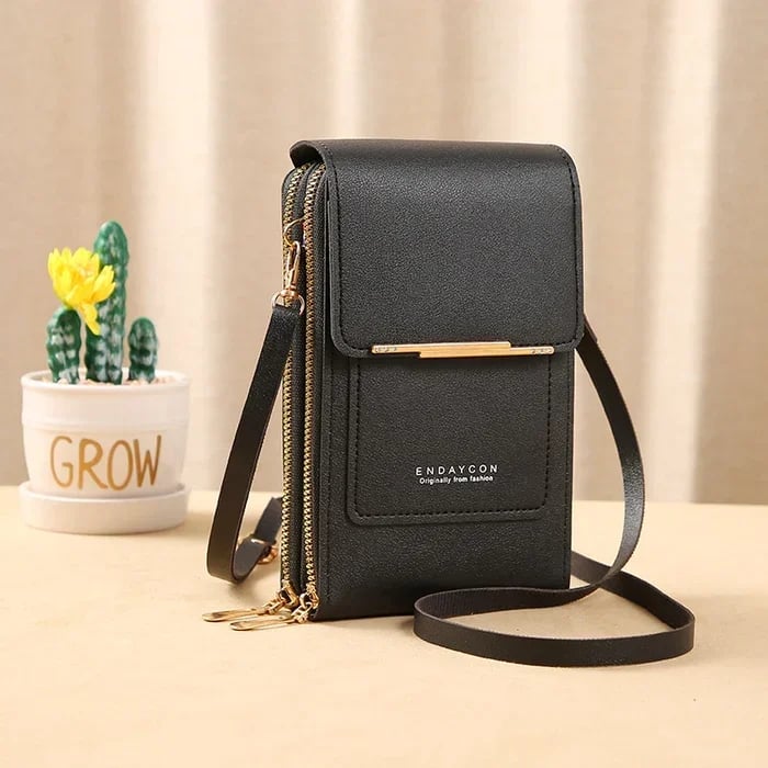 SecureBelle – Elegant Anti-Theft Purse – BLACK