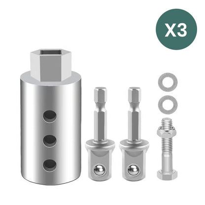 TorqueMaster – Stainless Jack Adapter – 3 sets