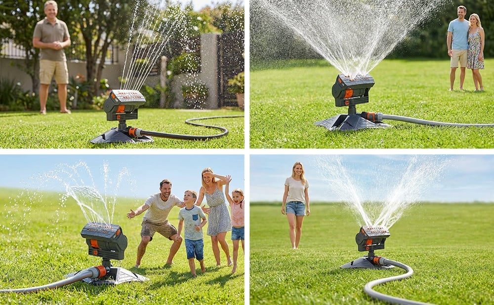 AquaSweep – Adjustable Oscillating Sprinkler – image 5