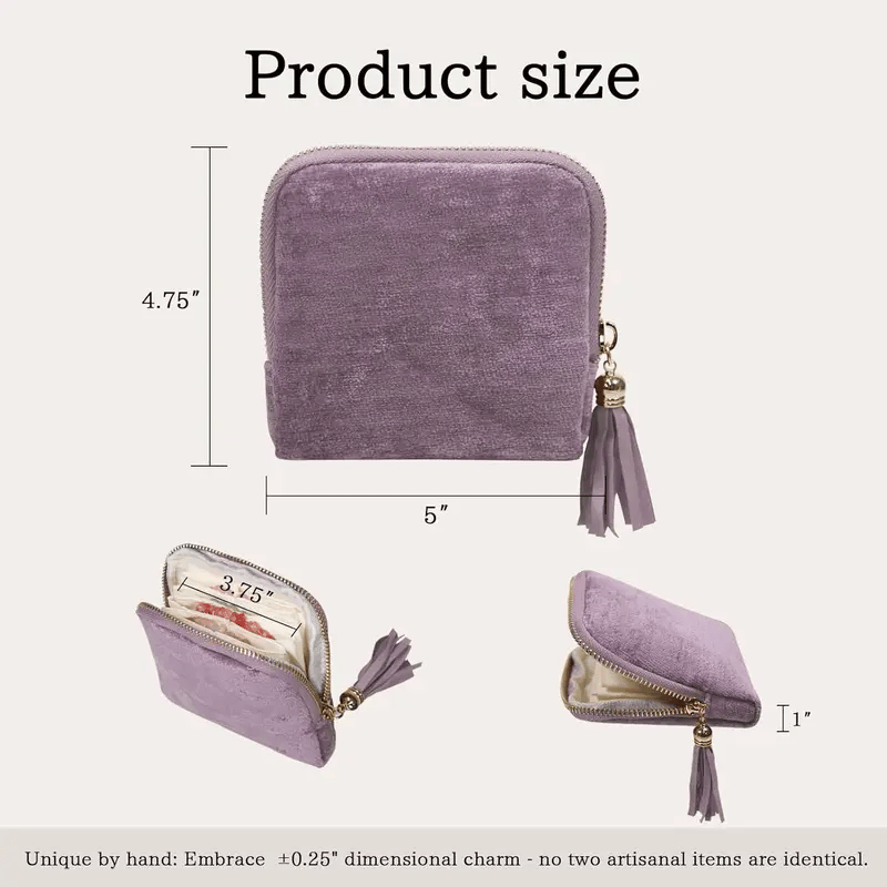LuxeCarry – Portable Jewelry Storage Bag with Zipper – image 13