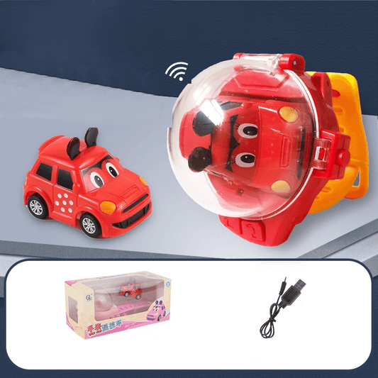 SpeedBand – Mini RC Watch Car – Red Mini