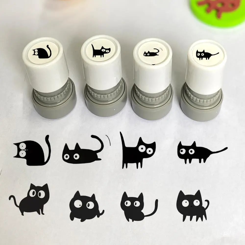MeowMark – Cat Pattern Stamp Set – image 2