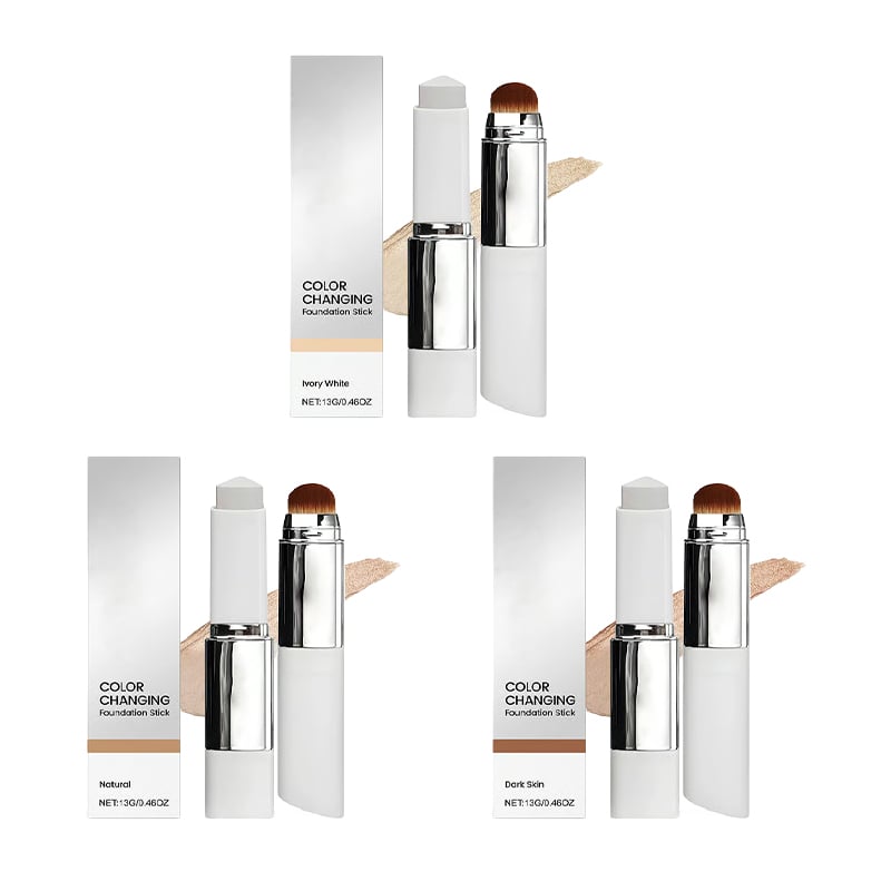 SkinBlend – Smart Shade Foundation Stick – Light+Natural+Medium