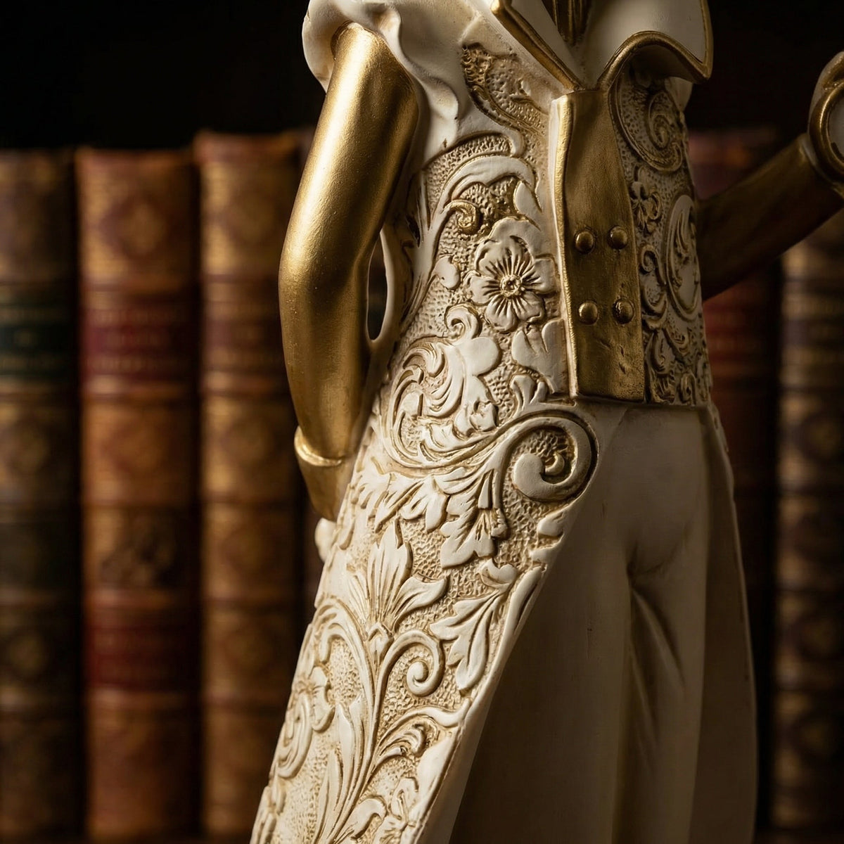 RoyalWhisk – Gold Trim Rabbit Figurine – image 7