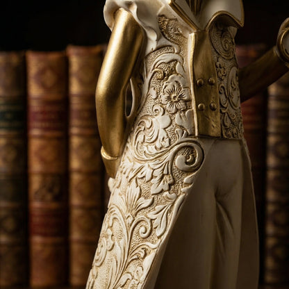 RoyalWhisk – Gold Trim Rabbit Figurine – image 7