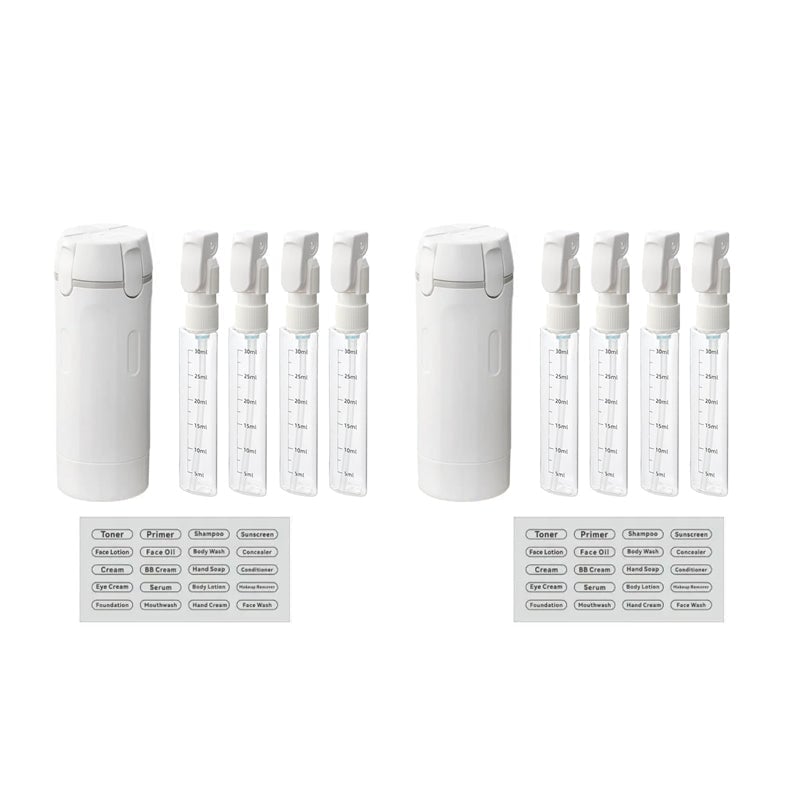 SwiftPour – Leakproof 4-in-1 Travel Dispenser – White * 2