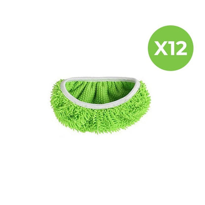 SparkleMop - Reusable Microfiber Floor Pads – Green*12 pcs