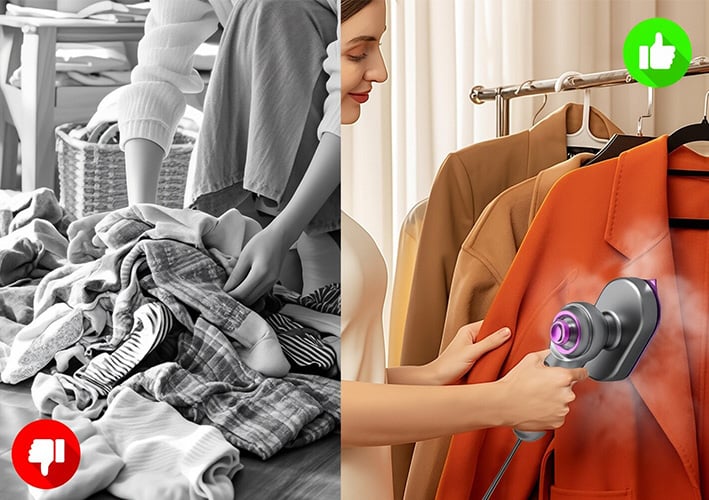 WrinkleAway – Portable Steam Iron – image 5