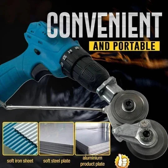 Drillshear – Electric Drill Metal Cutter Attachment – Professional