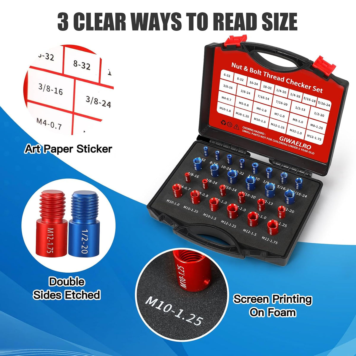 ScrewSense – 44Pcs Alloy Thread Inspector Set – image 5
